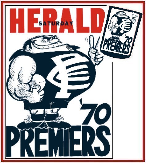 1970 Prem Poster & Stubby Holder Includes POST IN AUSTRALIA